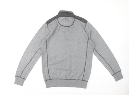 Next Men's Grey Pullover Jumper Size M