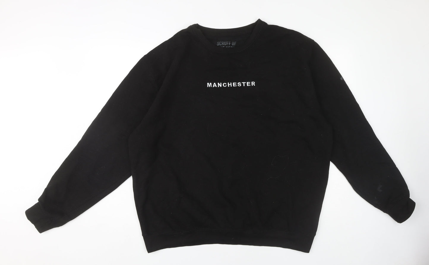 Scruff of the Neck Men's Black Logo Sweatshirt L