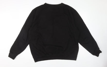 Scruff of the Neck Men's Black Logo Sweatshirt L