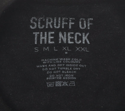 Scruff of the Neck Men's Black Logo Sweatshirt L