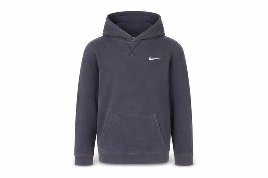 Nike Blue Boys Hoodie, 13-15 Years, Pullover, Logo Accent