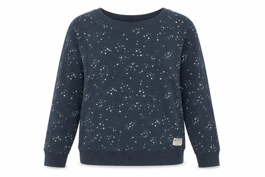 Womens UK Size 10 Jack Wills Blue Pullover Sweatshirt