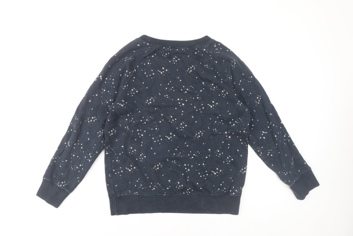 Womens UK Size 10 Jack Wills Blue Pullover Sweatshirt