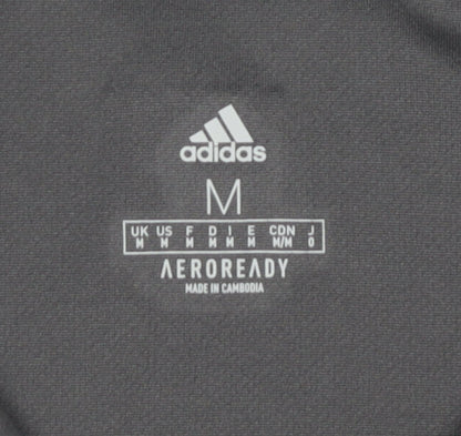 Adidas Men's Black Polo Shirt Medium Regular Fit