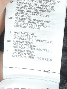 Adidas Men's Black Polo Shirt Medium Regular Fit