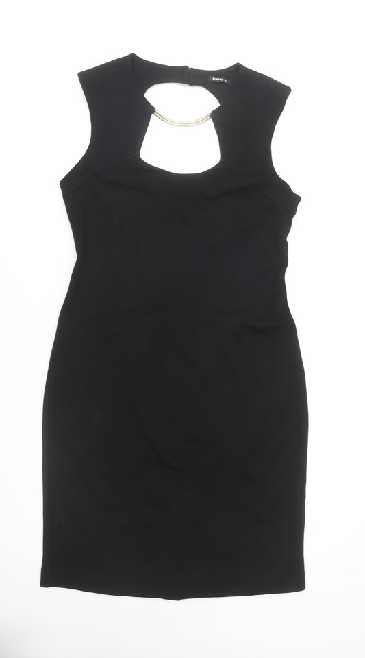 Roman Women's Black Sleek Dress Size 16