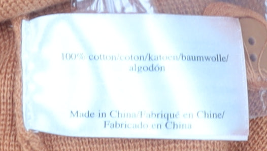 Laura Ashley Women's Orange Cardigan Size 12