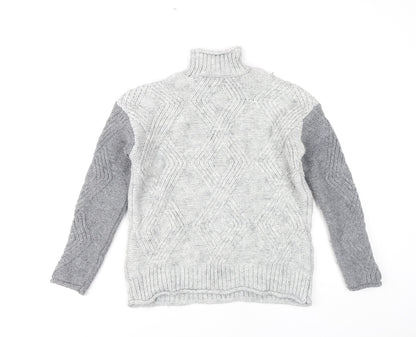 Womens UK Size XS Marks and Spencer Grey Pullover Jumper