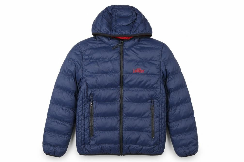 Mens UK Size S Tokyo Laundry Blue Puffer Jacket