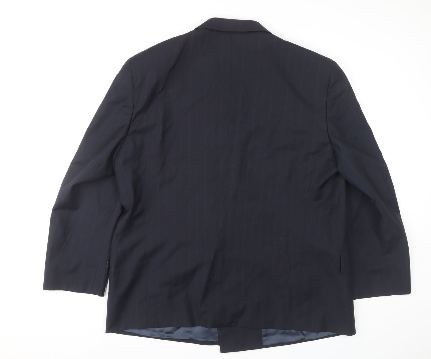 Marks and Spencer Men's Blue Wool Jacket 44S