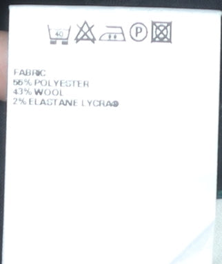 Marks and Spencer Men's Black 38 Trousers