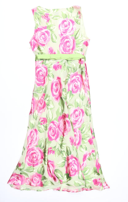 Kaliko Women's Floral Dress, Size 12, Multicoloured