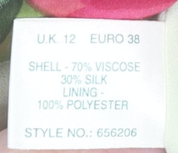 Kaliko Women's Floral Dress, Size 12, Multicoloured