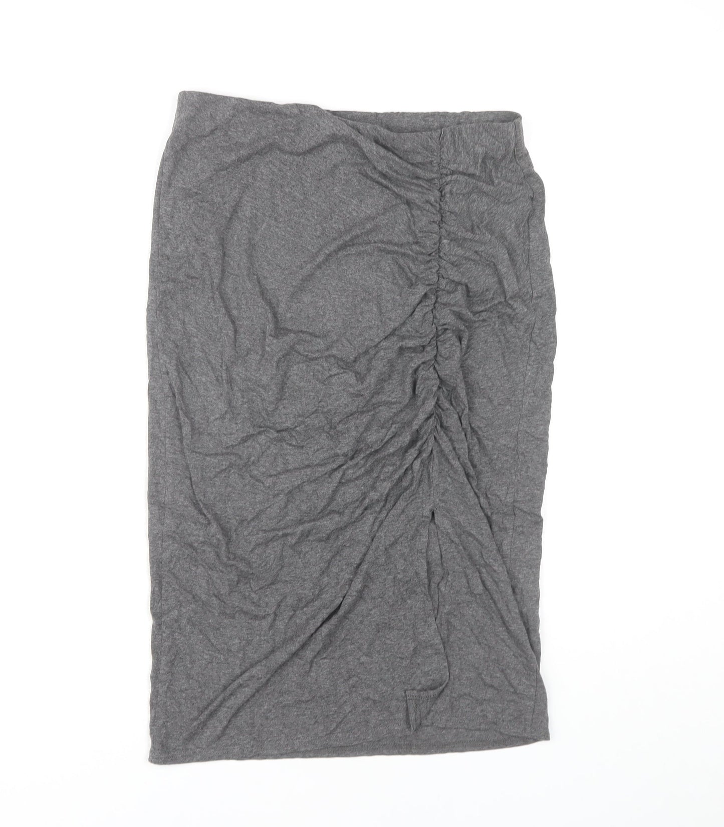 Dorothy Perkins Women's Grey Skirt, Size 12, No Pattern