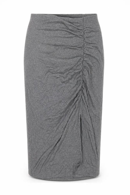 Dorothy Perkins Women's Grey Skirt, Size 12, No Pattern