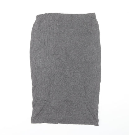 Dorothy Perkins Women's Grey Skirt, Size 12, No Pattern