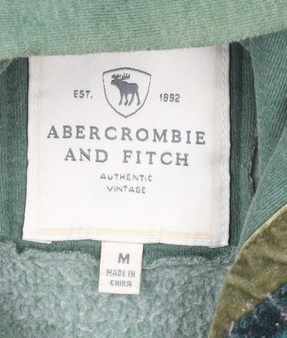 Abercrombie & Fitch Women's Green Hoodie M