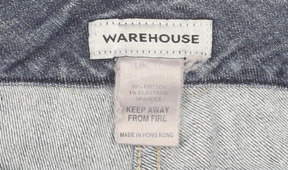 Warehouse Women's Blue Straight Leg Jeans Size 7