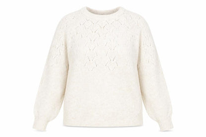 Womens UK Size 14 Marks and Spencer Ivory Pullover Jumper
