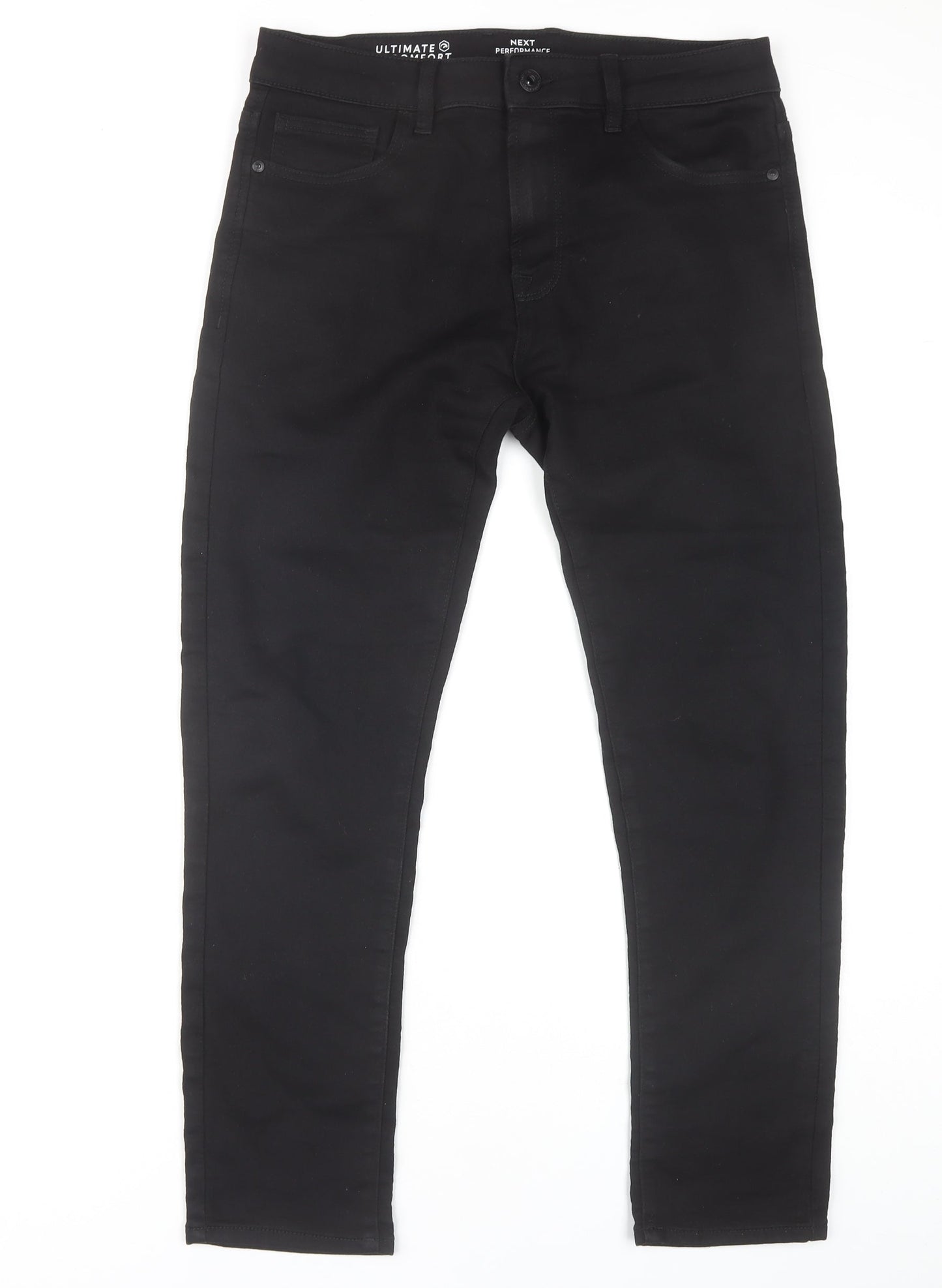 Next Men's Black Slim Skinny Jeans 32 Regular