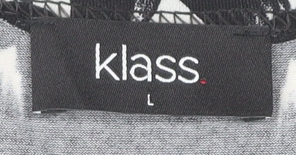 Womens UK Size L Klass Multicoloured Basic Blouse