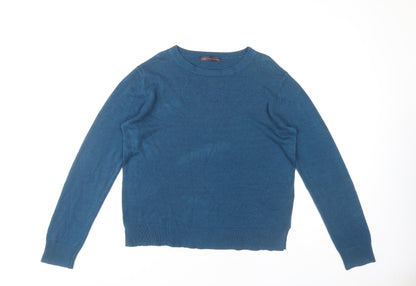 Womens UK Size 14 Marks and Spencer Blue Jumper Jumper