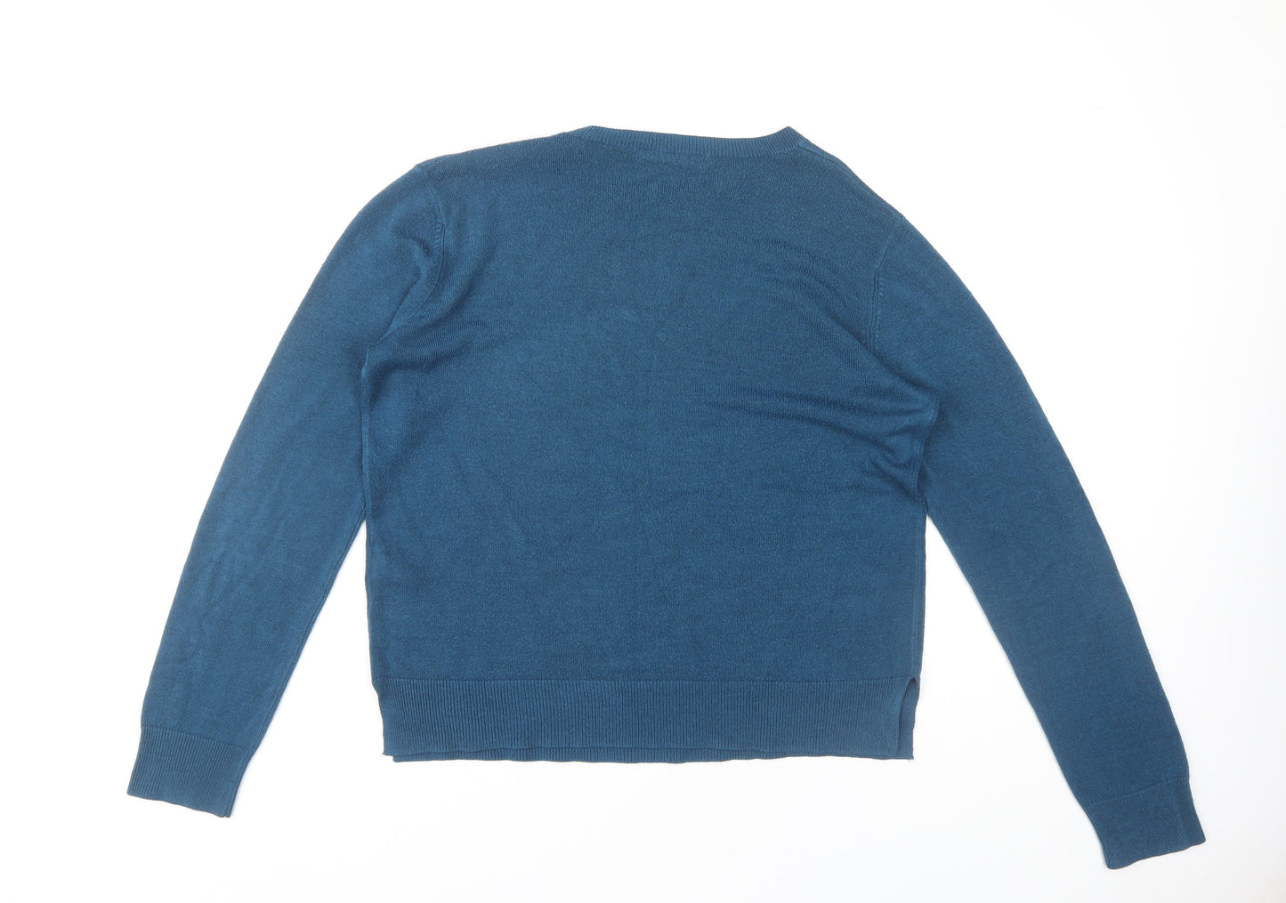 Womens UK Size 14 Marks and Spencer Blue Jumper Jumper
