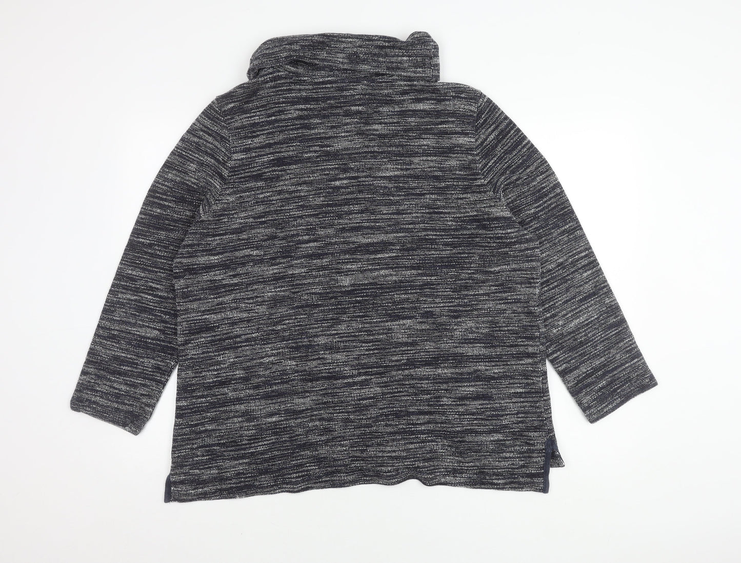 Womens UK Size 22 DASH Blue Cape Jumper