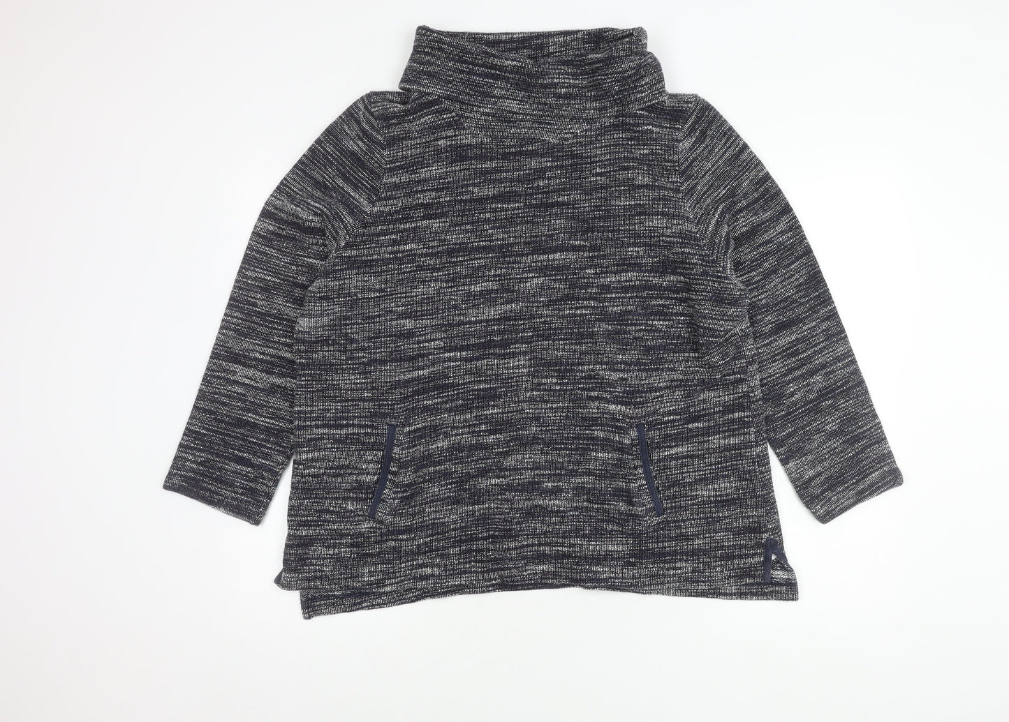 Womens UK Size 22 DASH Blue Cape Jumper