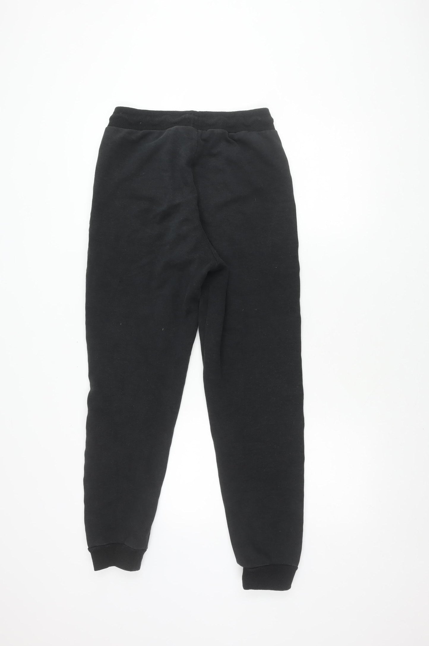 Firetrap Unisex Black Jogger Trousers, Relaxed, Size Regular
