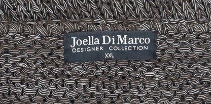 Womens UK Size XL Joella Di Marco Brown Wrap Jumper