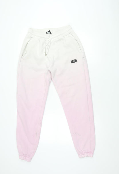boohooMan Men's Pink Jogger Sweatpants M