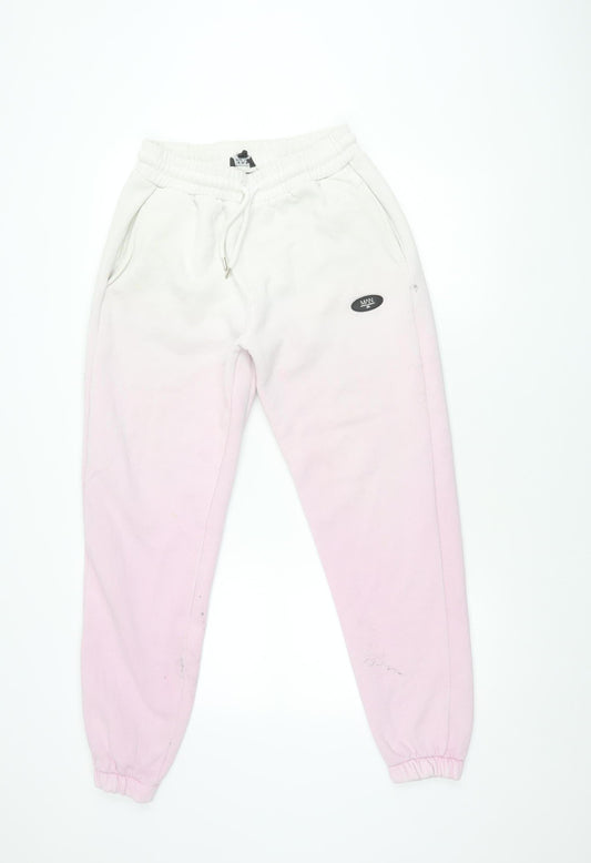 boohooMan Men's Pink Jogger Sweatpants M