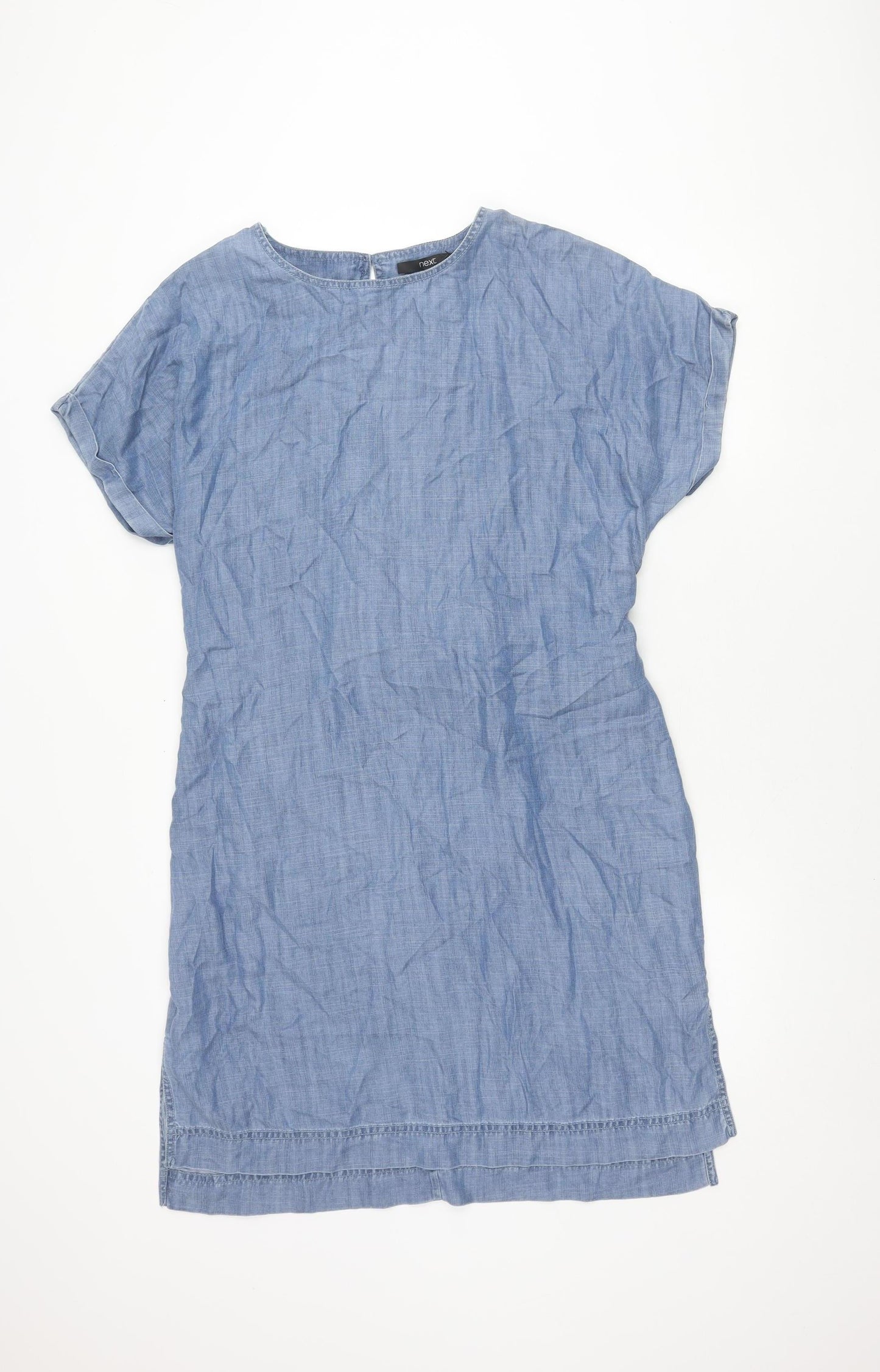 Next Women's Blue Dress Size 14 Lyocell