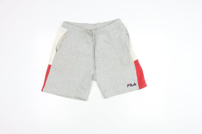 Fila Men's Grey Sweat Shorts M with Pockets