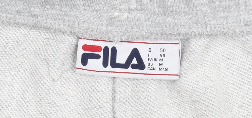 Fila Men's Grey Sweat Shorts M with Pockets