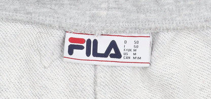 Fila Men's Grey Sweat Shorts M with Pockets