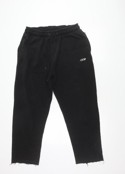 Nicce Men's Black Jogger Trousers 2XL