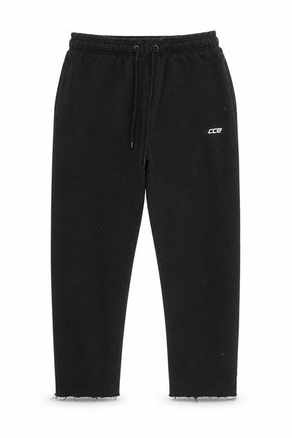 Mens UK Size 2XL NICCE Relaxed Fit Jogger Black Trousers