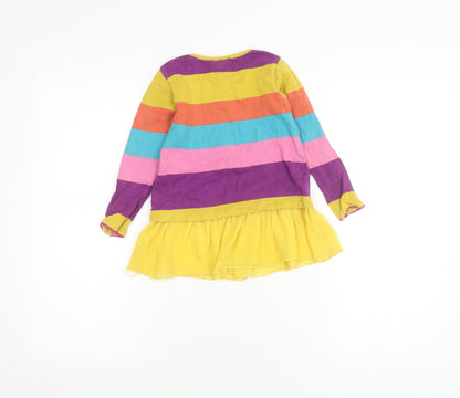 Hello Kitty Girls Multicoloured Dress 3-4 Years with Embroidery