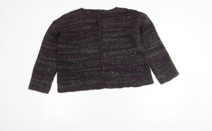 Womens UK Size S Capri Multicoloured Cardigan Jumper