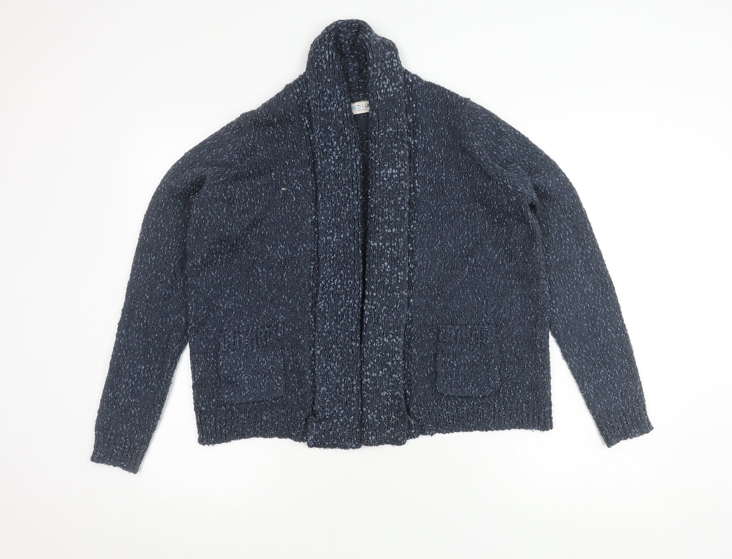 Womens UK Size 10 Marks and Spencer Blue Cardigan Jumper