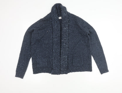 Womens UK Size 10 Marks and Spencer Blue Cardigan Jumper