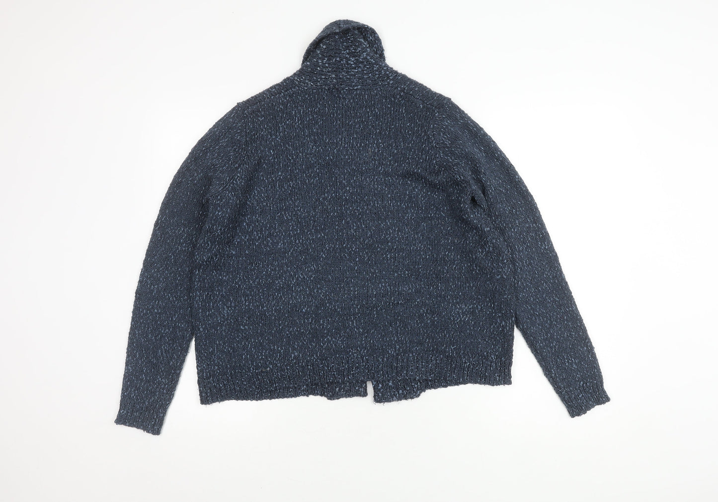 Womens UK Size 10 Marks and Spencer Blue Cardigan Jumper