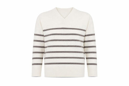 Womens UK Size S Marks and Spencer White Pullover Jumper