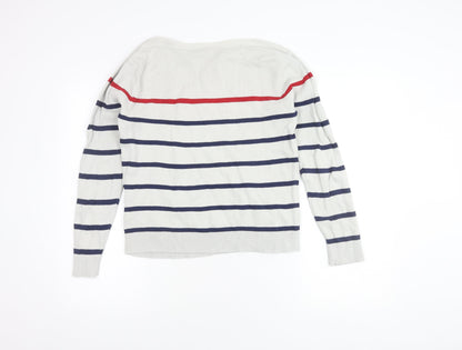 Gant Women's Striped Cotton Pullover Jumper - S