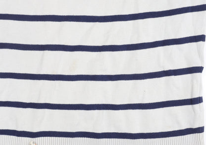 Gant Women's Striped Cotton Pullover Jumper - S
