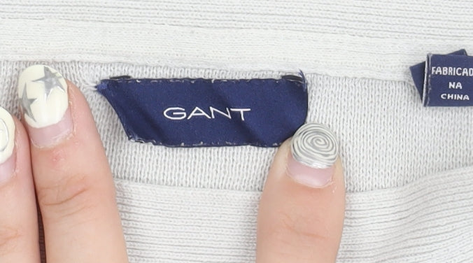 Gant Women's Striped Cotton Pullover Jumper - S