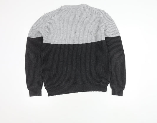 Ted Baker Men's Grey & Black Pullover - Size L