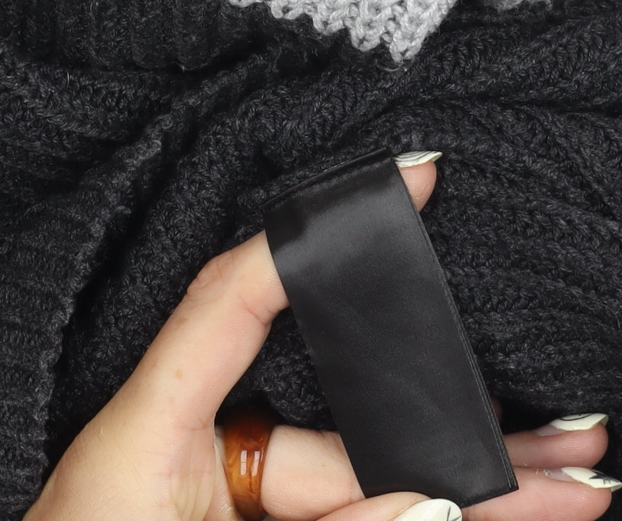 Ted Baker Men's Grey & Black Pullover - Size L